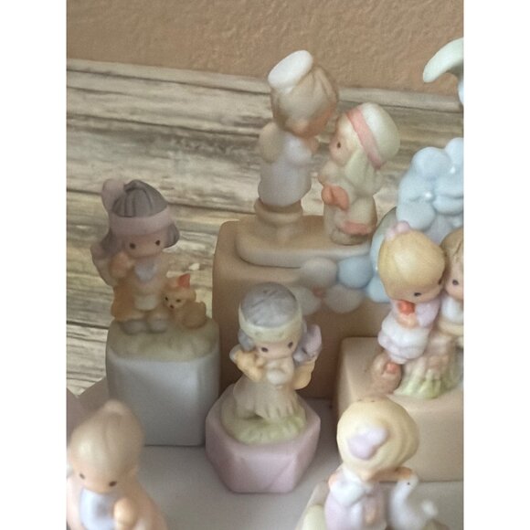 Precious Moments From the Beginning 25th Anniversary Ltd Ed Figurine 2002 No Box - Picture 15 of 16